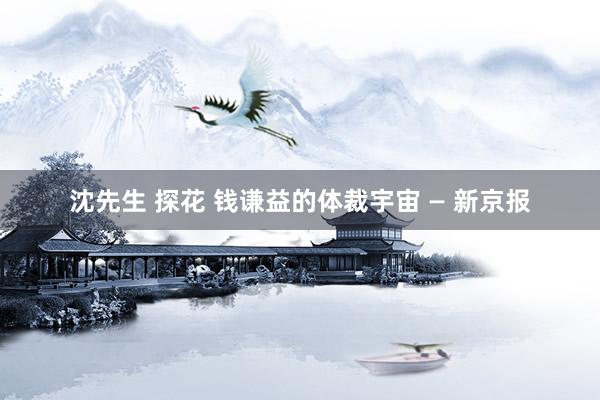 沈先生 探花 钱谦益的体裁宇宙 — 新京报
